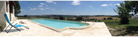 Panorama - view from the pool